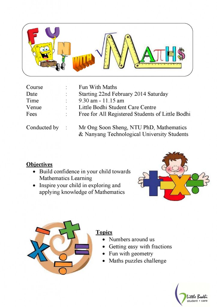 Fun with Maths Poster